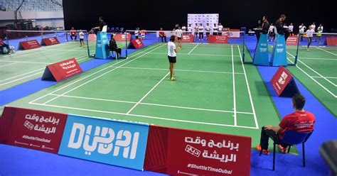 badminton court in dubai
